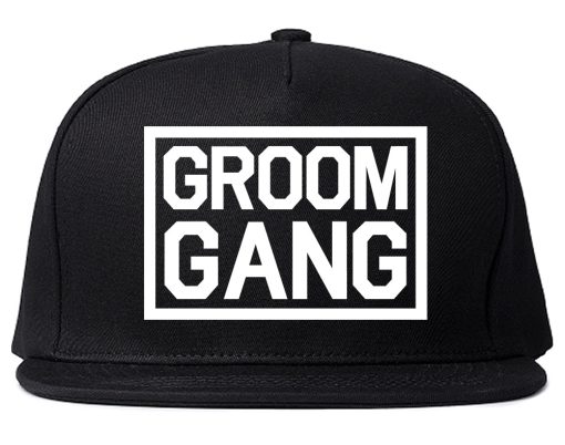 Groom Gang Bachelor Party Mens Snapback Hat