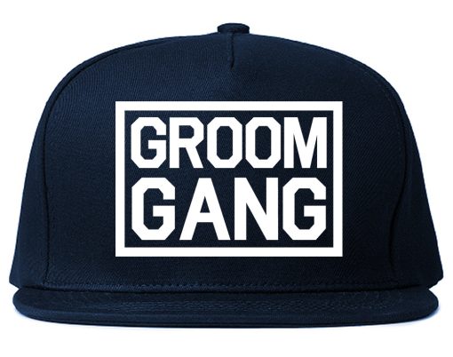 Groom Gang Bachelor Party Mens Snapback Hat - Image 2