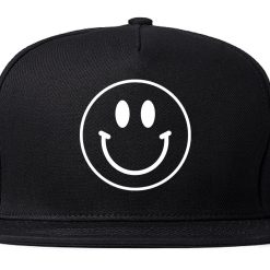 Happy Face Snapback Hat