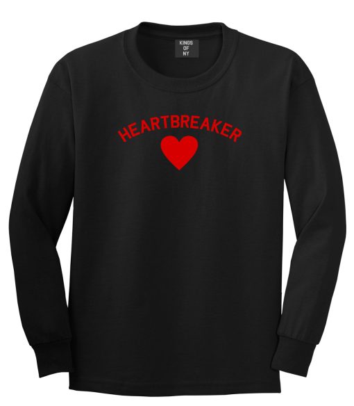 Heartbreaker Valentines Day Mens Long Sleeve T-Shirt