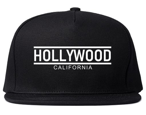 Hollywood California City Lines Mens Snapback Hat