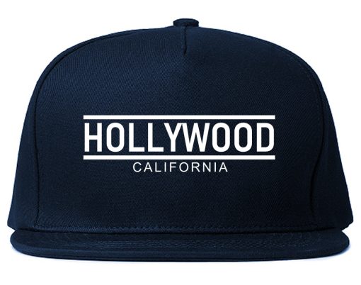 Hollywood California City Lines Mens Snapback Hat - Image 2