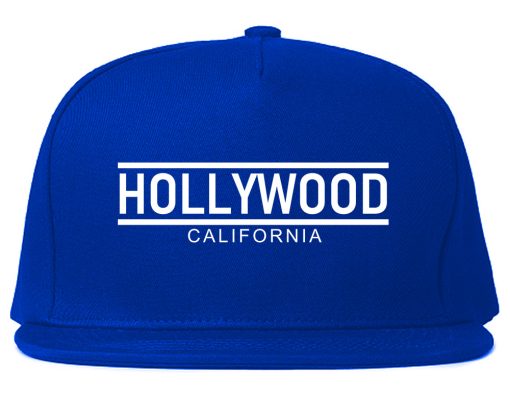 Hollywood California City Lines Mens Snapback Hat - Image 5