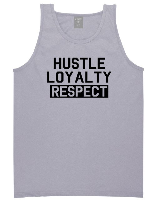 Hustle Loyalty Respect Mens Tank Top Shirt - Image 3