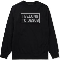 I Belong To Jesus Mens Crewneck Sweatshirt