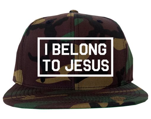 I Belong To Jesus Mens Snapback Hat - Image 5