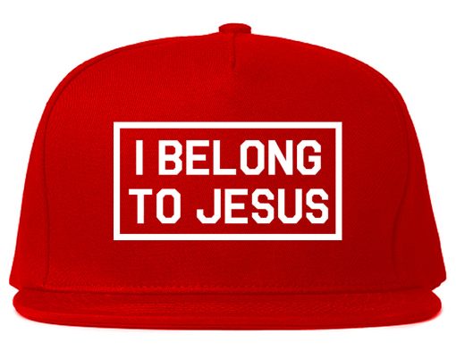 I Belong To Jesus Mens Snapback Hat - Image 4