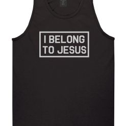 I Belong To Jesus Mens Tank Top Shirt
