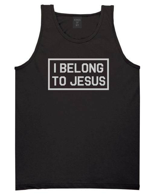 I Belong To Jesus Mens Tank Top Shirt