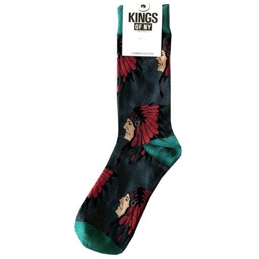 Indian Headdress Native American Southwest Mens Cotton Socks