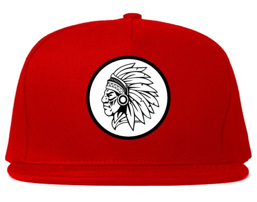 Indian Native Headdress Snapback Hat - Image 4