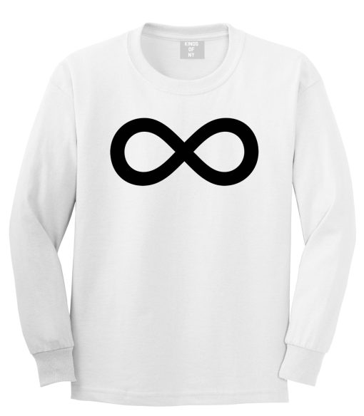 Infinity Symbol Mens Long Sleeve T-Shirt - Image 2