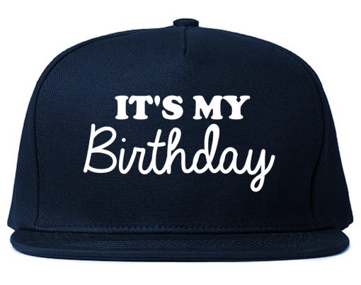 Its My Birthday Mens Snapback Hat - Image 2