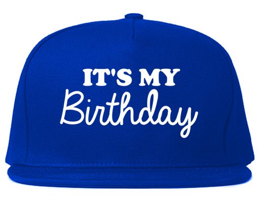 Its My Birthday Mens Snapback Hat - Image 5