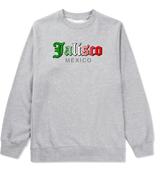 Jalisco Mexico Mens Crewneck Sweatshirt - Image 3