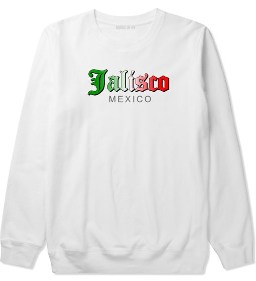 Jalisco Mexico Mens Crewneck Sweatshirt - Image 2