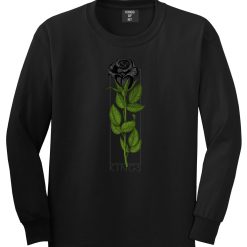 KINGS Black Roses Long Sleeve T-Shirt