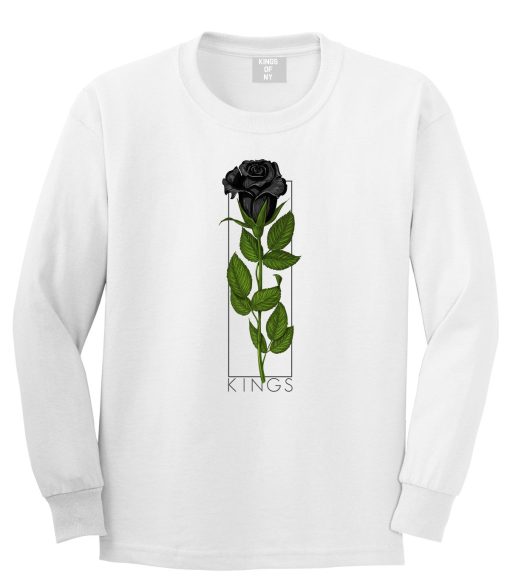 KINGS Black Roses Long Sleeve T-Shirt - Image 2