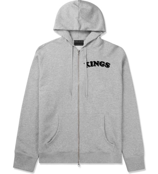 KINGS Bubble Letters Zip Up Hoodie - Image 2