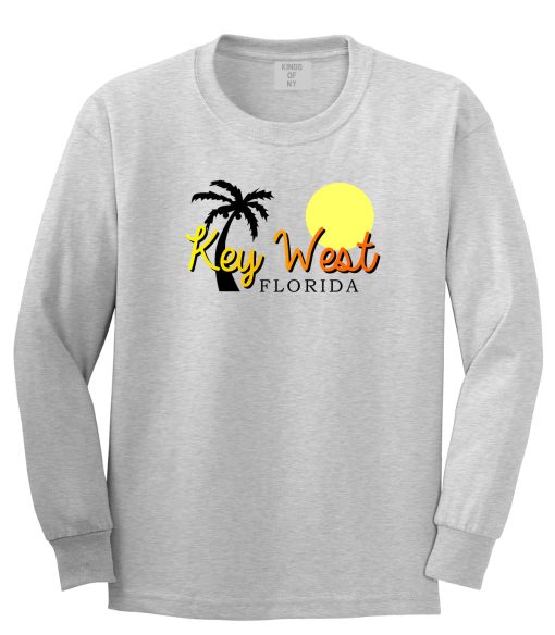 Key West Florida Vacation Mens Long Sleeve T-Shirt - Image 3