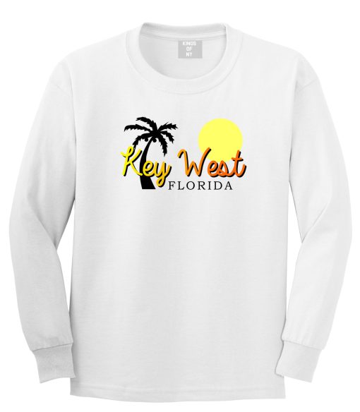 Key West Florida Vacation Mens Long Sleeve T-Shirt - Image 2