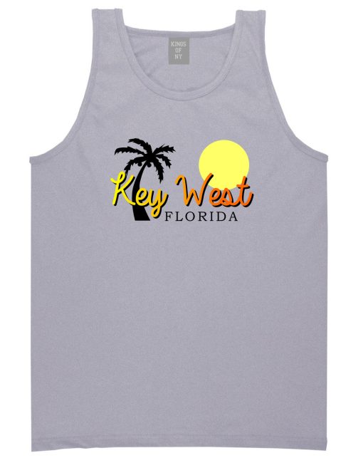 Key West Florida Vacation Mens Tank Top Shirt - Image 3