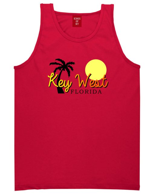 Key West Florida Vacation Mens Tank Top Shirt - Image 4