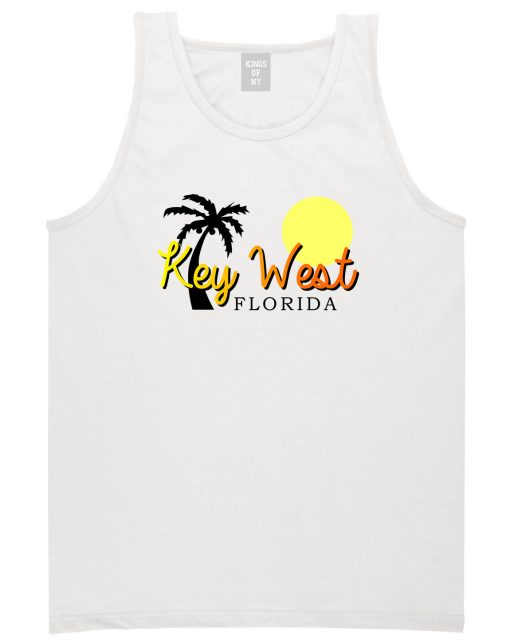 Key West Florida Vacation Mens Tank Top Shirt - Image 2