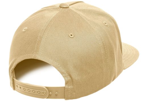 Blank Earth Tone Men's 5 Panel Snapback Hats - Image 5