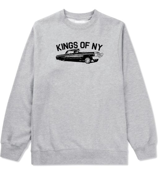 Kings Of NY Lowrider Mens Crewneck Sweatshirt - Image 3
