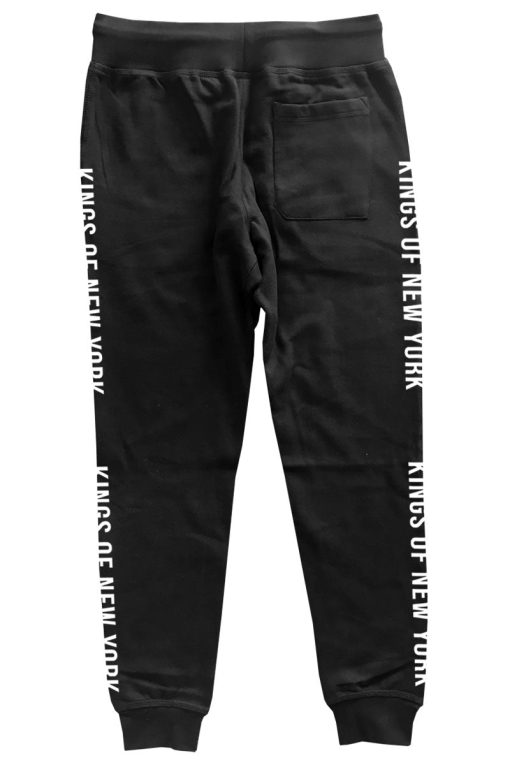 Kings Of New York Logo Striped Mens Sweatpants - Image 2