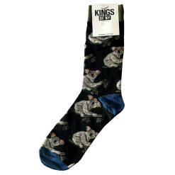 Koala Bear Animal Mens Cotton Socks
