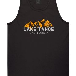 Lake Tahoe California Mountains Mens Tank Top Shirt