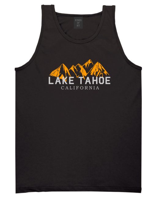 Lake Tahoe California Mountains Mens Tank Top Shirt