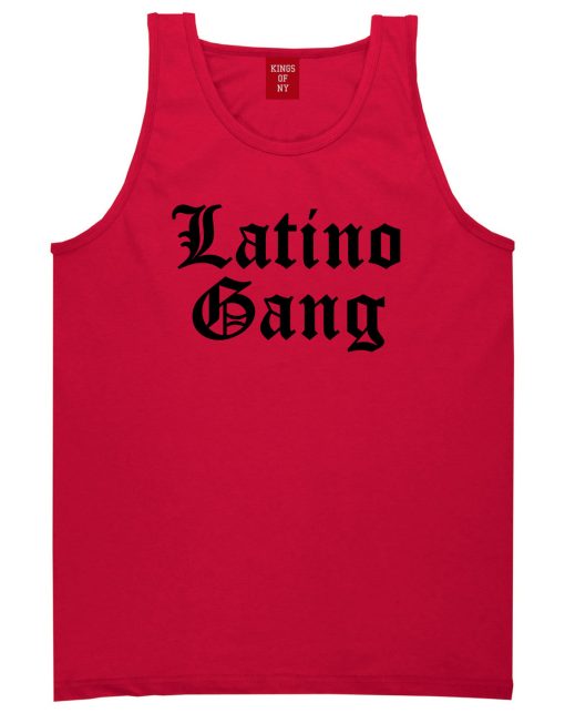 Latino Gang Mens Tank Top Shirt - Image 4