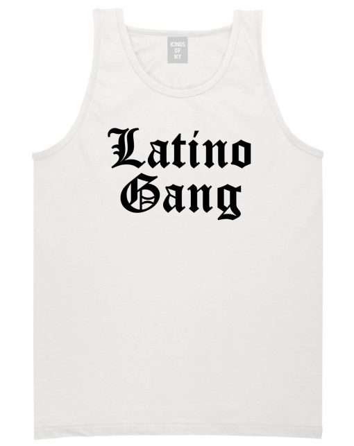 Latino Gang Mens Tank Top Shirt - Image 2