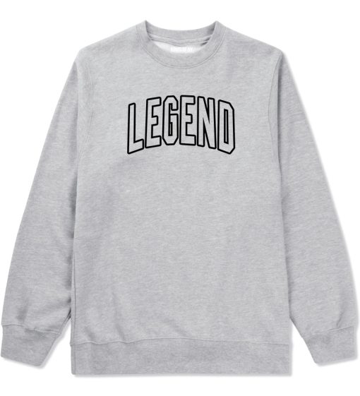 Legend Outline Mens Crewneck Sweatshirt - Image 2
