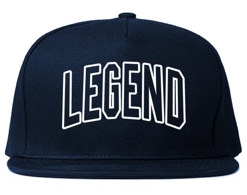 Legend Outline Mens Snapback Hat - Image 2