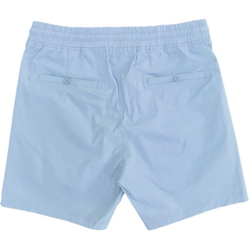 Classic Logo 5 Inch Mens Drawstring Khaki Shorts - Image 7