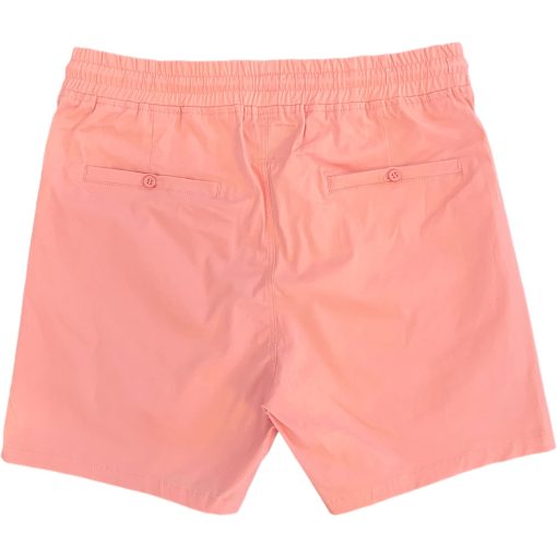 Classic Logo 5 Inch Mens Drawstring Khaki Shorts - Image 9