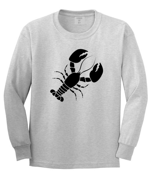 Lobster Mens Long Sleeve T-Shirt - Image 3
