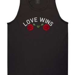 Love Wins Rose Mens Tank Top Shirt