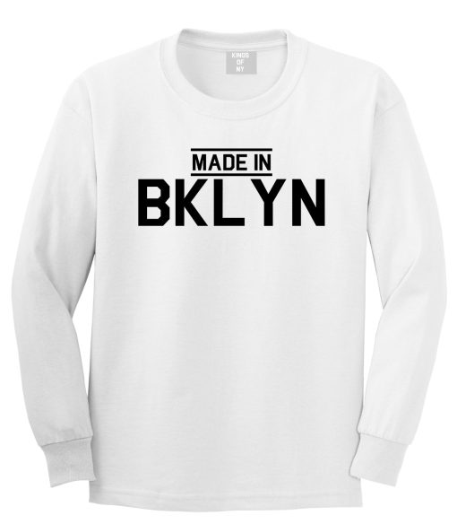 Made In BKLYN Brooklyn Mens Long Sleeve T-Shirt - Image 2