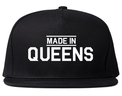 Made In Queens NY Mens Snapback Hat