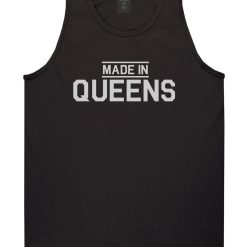 Made In Queens NY Mens Tank Top T-Shirt