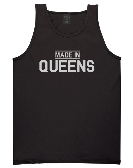 Made In Queens NY Mens Tank Top T-Shirt