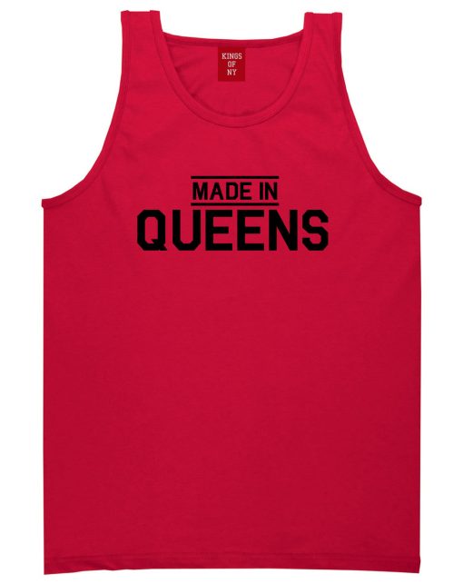 Made In Queens NY Mens Tank Top T-Shirt - Image 4