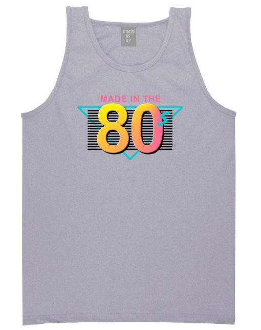 Made In The 80s Retro Mens Tank Top Shirt - Image 3