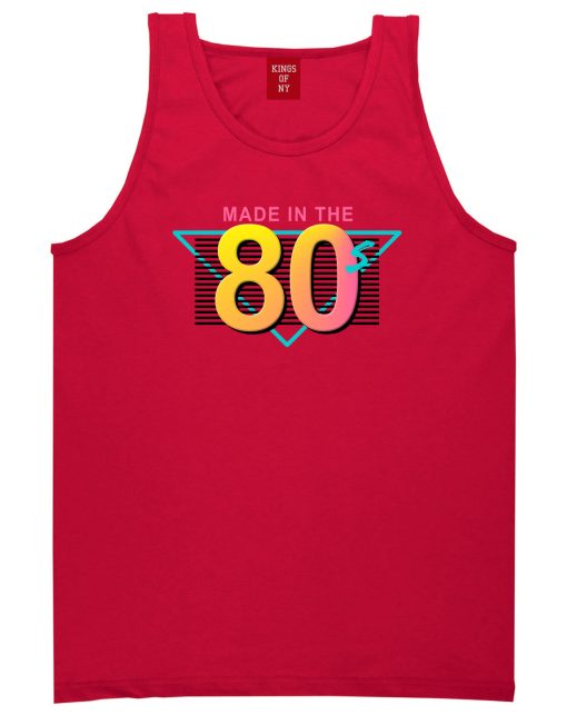 Made In The 80s Retro Mens Tank Top Shirt - Image 4