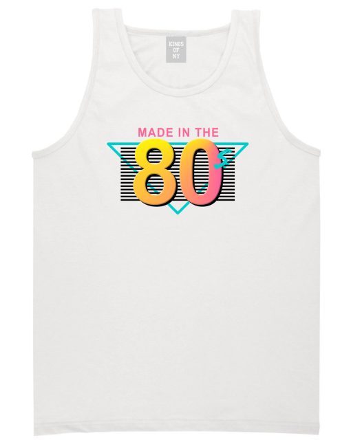 Made In The 80s Retro Mens Tank Top Shirt - Image 2